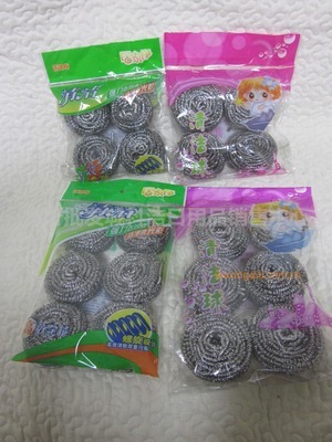 4只裝真正不銹鋼鋼絲廠(chǎng)家直銷(xiāo)圖片大全 臨沂批發(fā)城科潔日用品銷(xiāo)售中心介紹